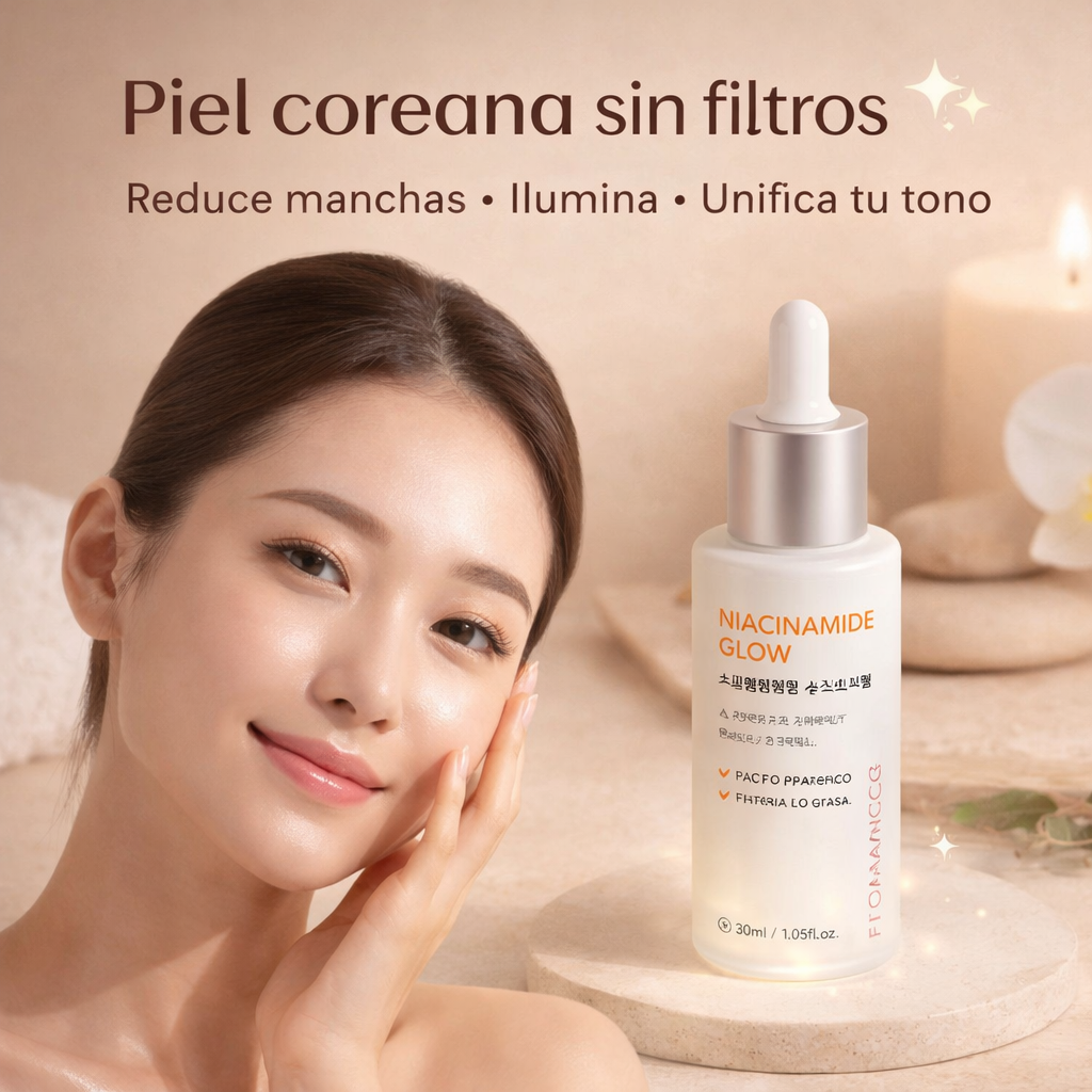 GlassSkin™ – Serum de Niacinamida Coreana