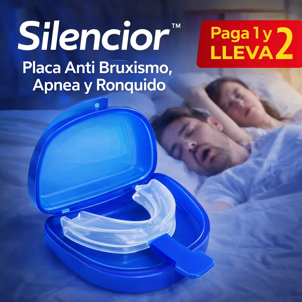 2x1 Silencior™ - Dispositivo Bucal