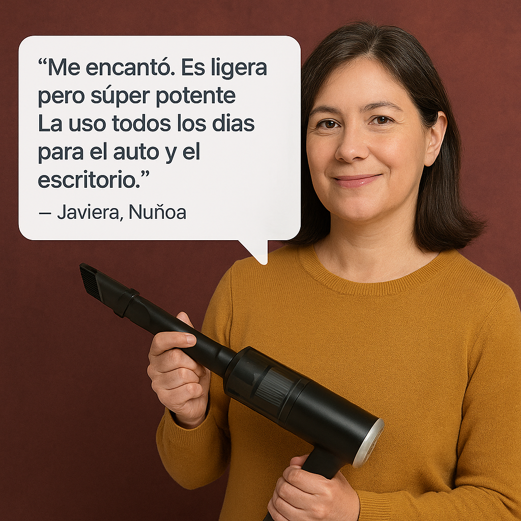 Mini Aspiradora Portátil