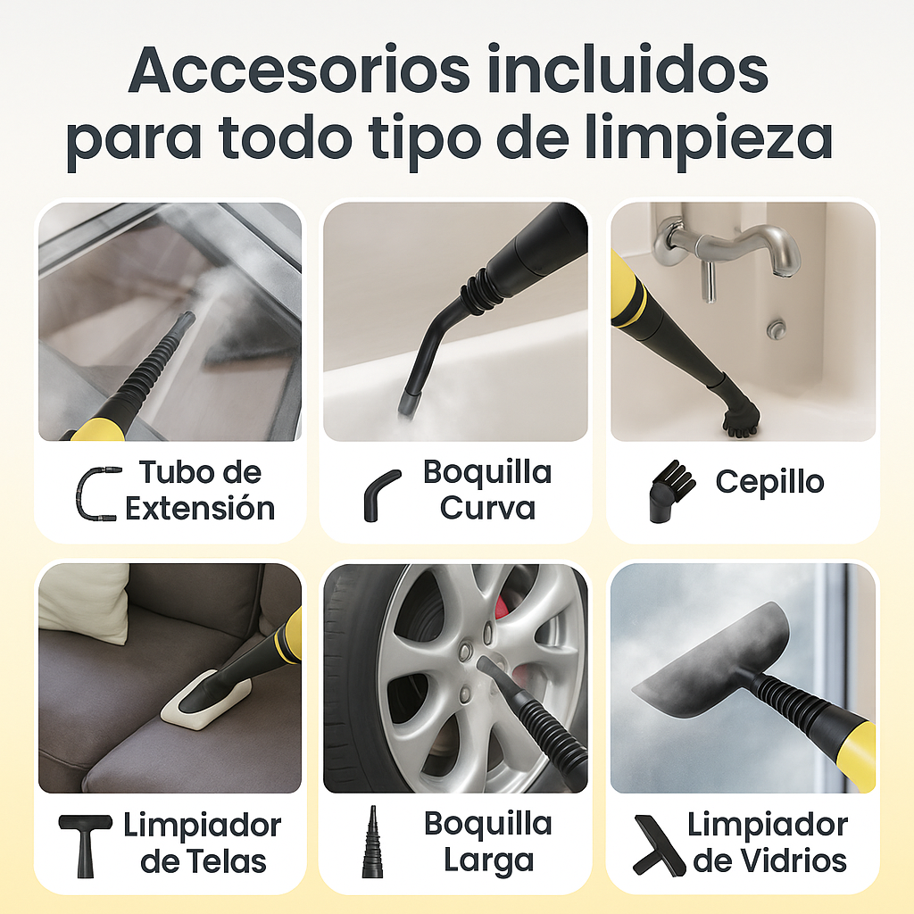 Limpiador a Vapor – Power Clean™