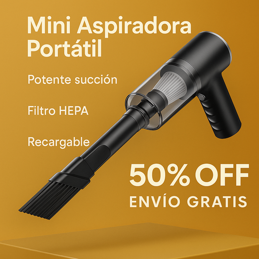 Mini Aspiradora Portátil