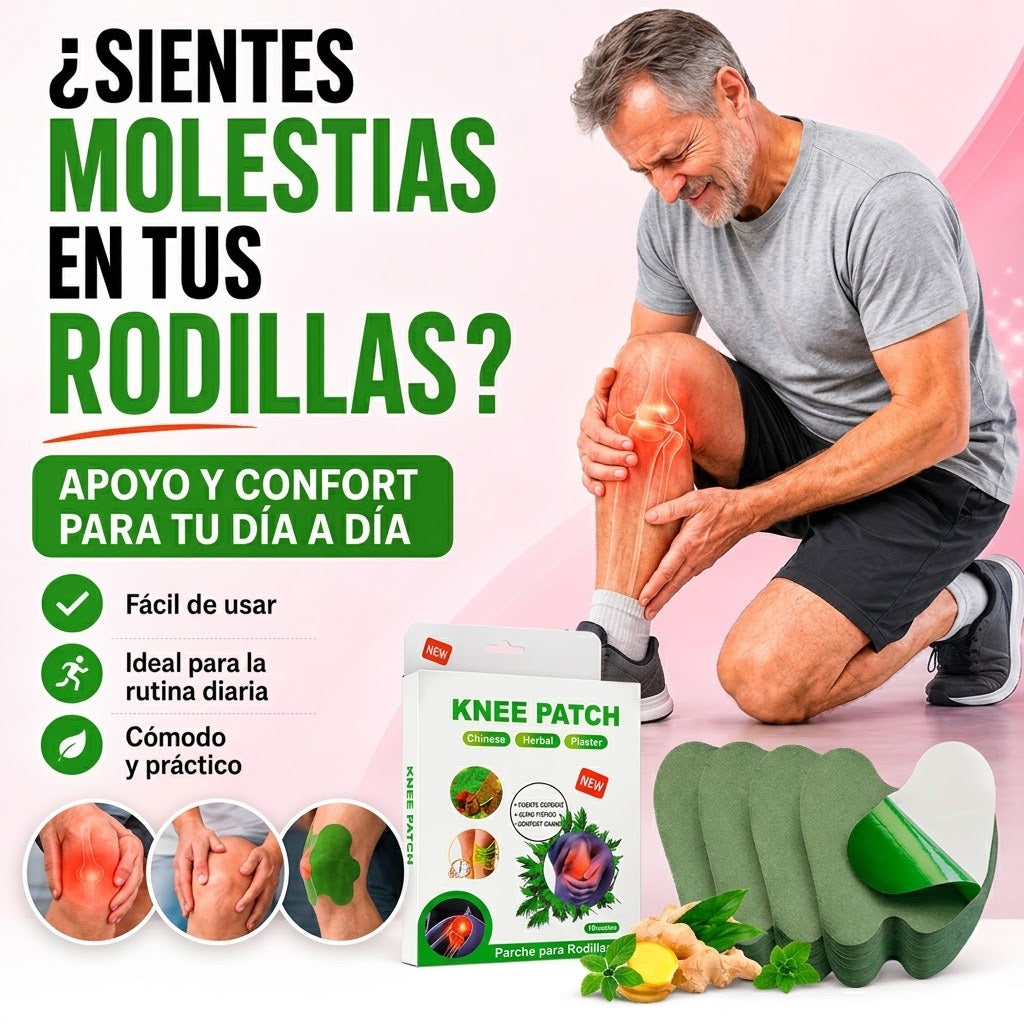 Parches Herbales para Rodilla 10 Unidades