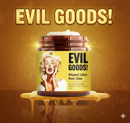 Evil Goods® I Bálsamo de Sebo de Res y Miel de Manuka