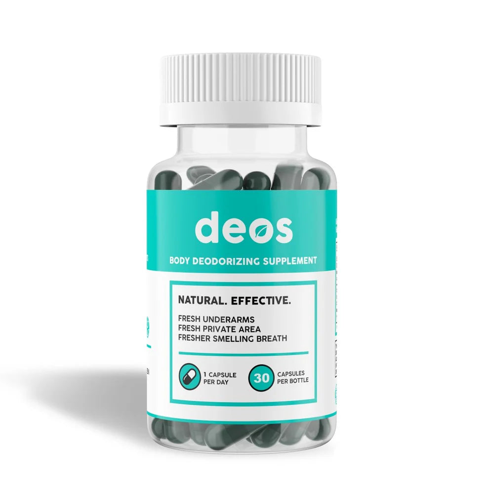DEOS™ | Suplemento Desodorizante Corporal